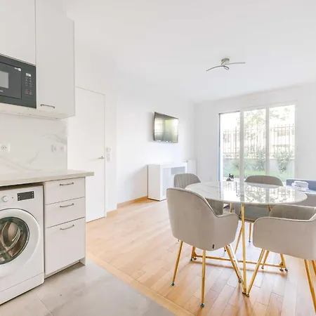 Charming - - Mobility Lease Appartement Levallois-Perret